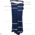 Skirt Maxi By Ab Studio In Black & Blue, Size: 8