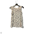 Top Short Sleeve By Loft In Cream, Size: S