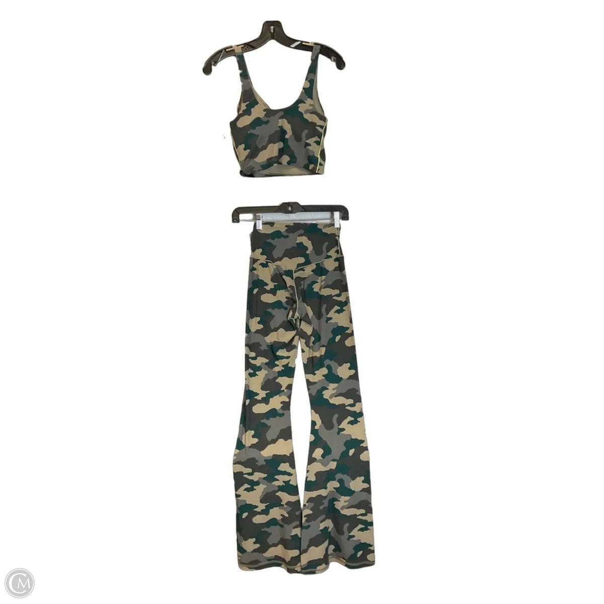 Athletic Pants 2pc By Offline In Camo Print, Size: M