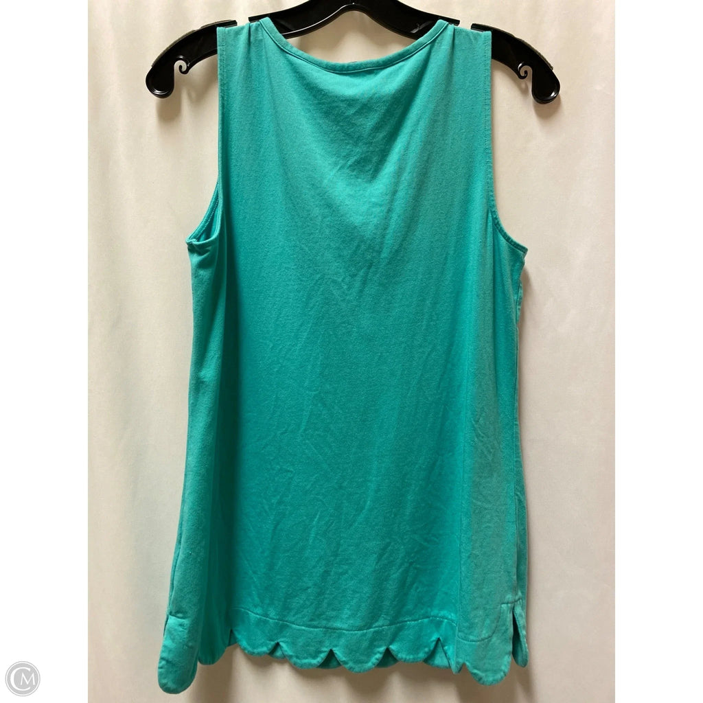 Top Sleeveless By Isaac Mizrahi Live Qvc In Teal, Size: S