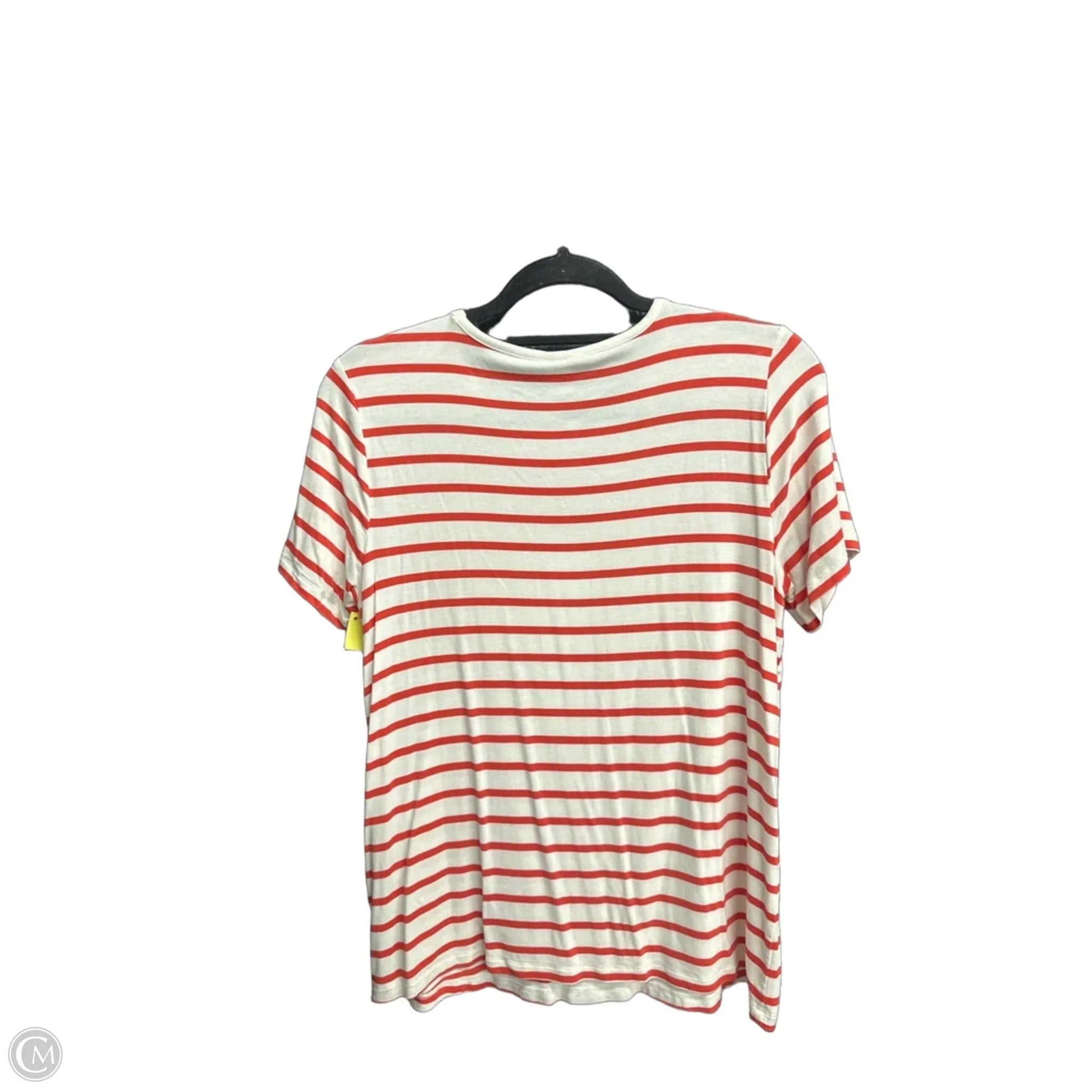 Top Short Sleeve By Old Navy In Striped Pattern, Size: S