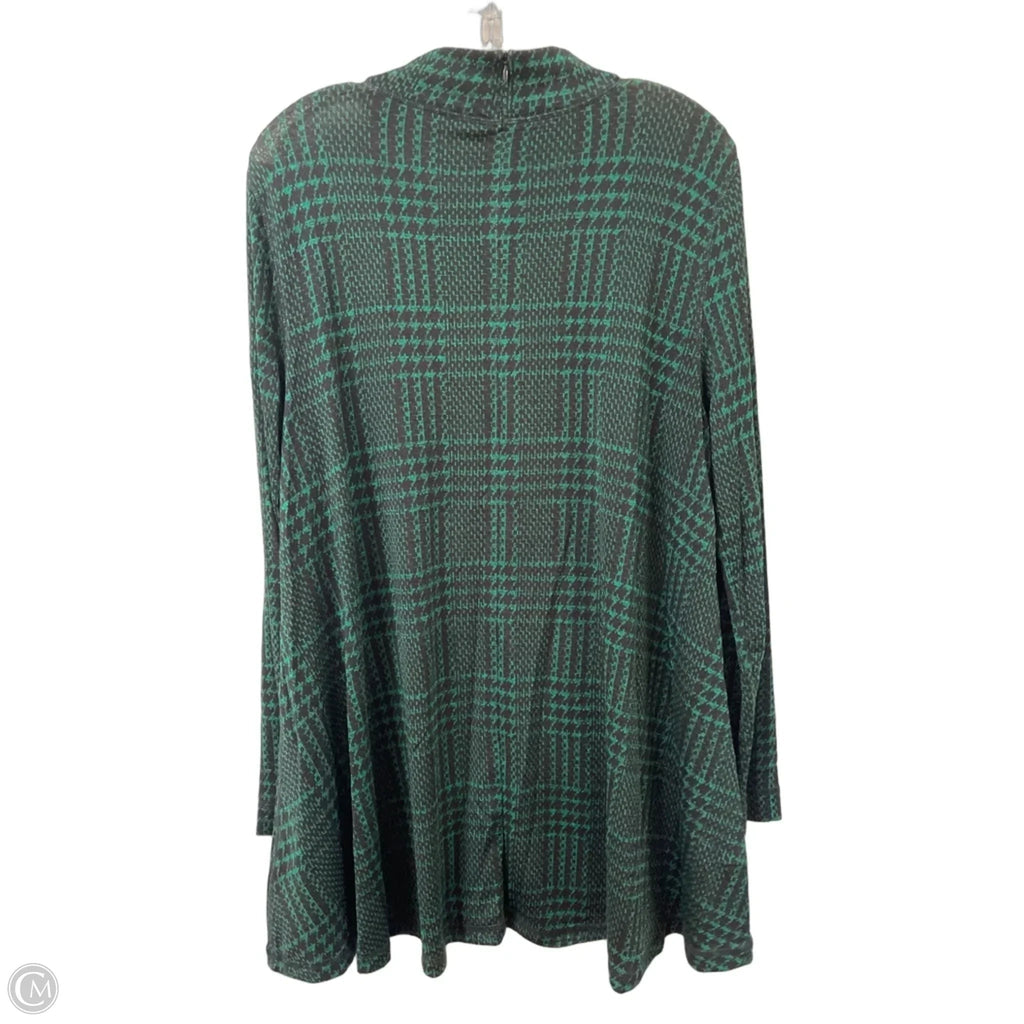 Tunic Long Sleeve By John Mark In Green, Size: M