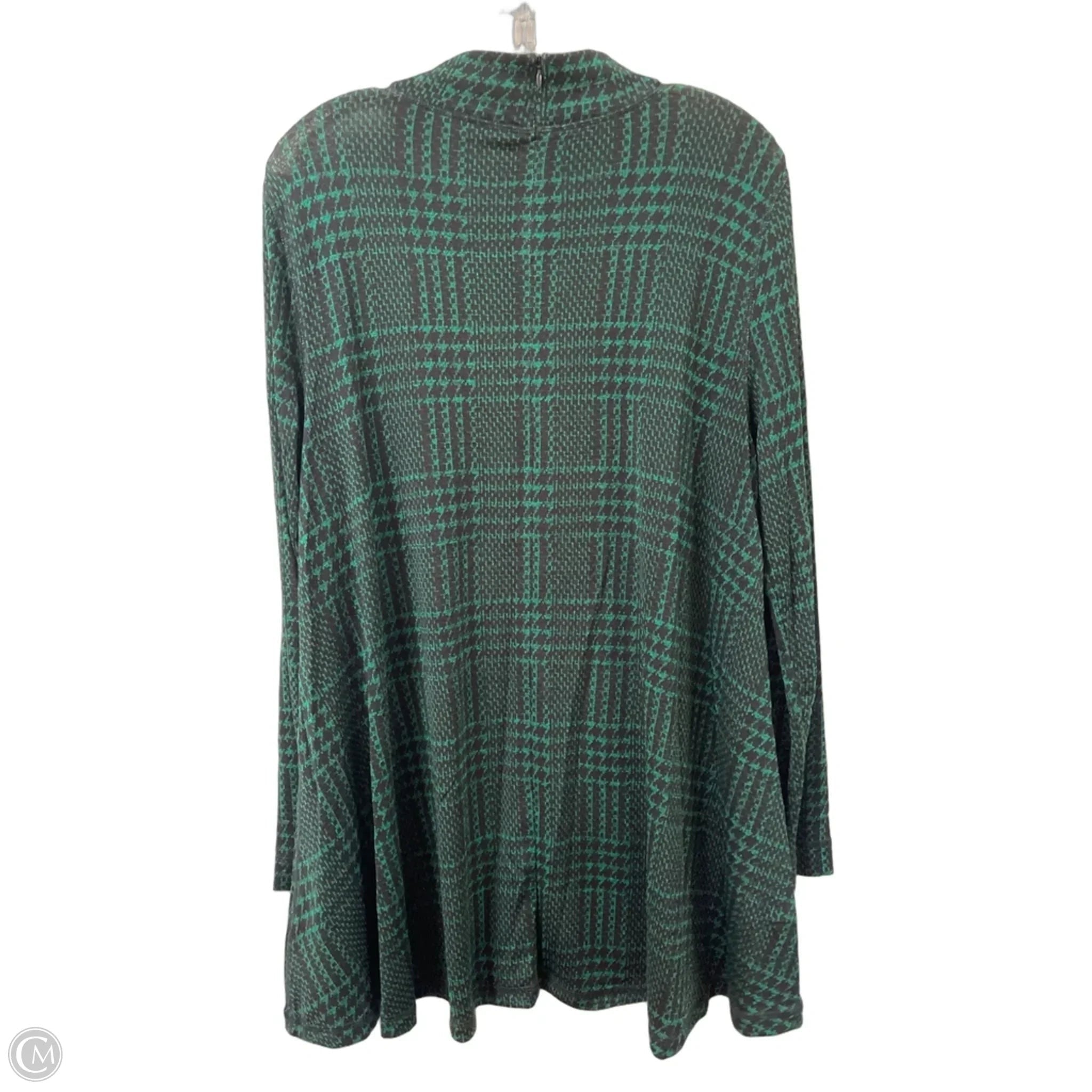 Tunic Long Sleeve By John Mark In Green, Size: M