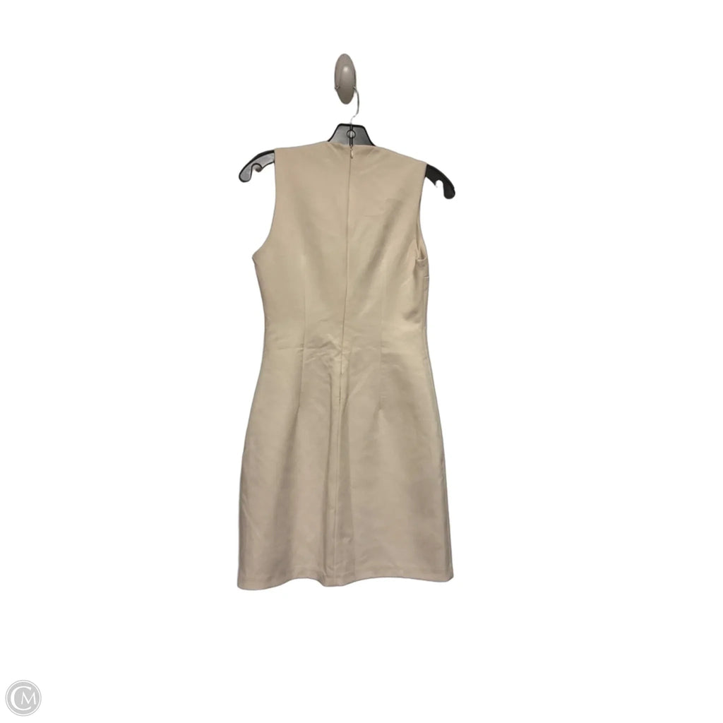 Dress Casual Short By Zara In Cream, Size: S