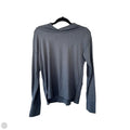 Athletic Top Long Sleeve Hoodie By Ascend In Grey, Size: S