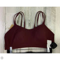 Athletic Bra By Lululemon In Maroon, Size: M