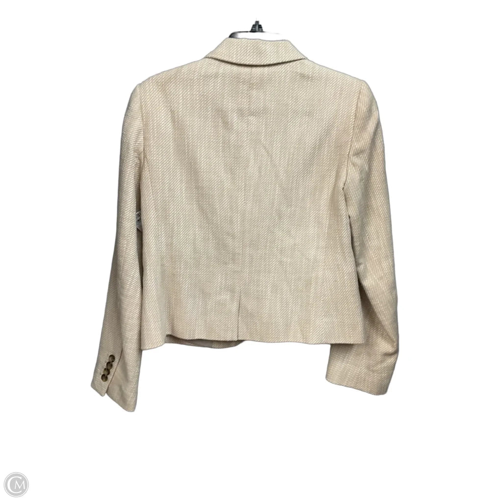 Blazer By Ann Taylor In Tan, Size: Xs
