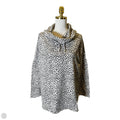 Sweater By Chicos In Black & Cream, Size: Xl