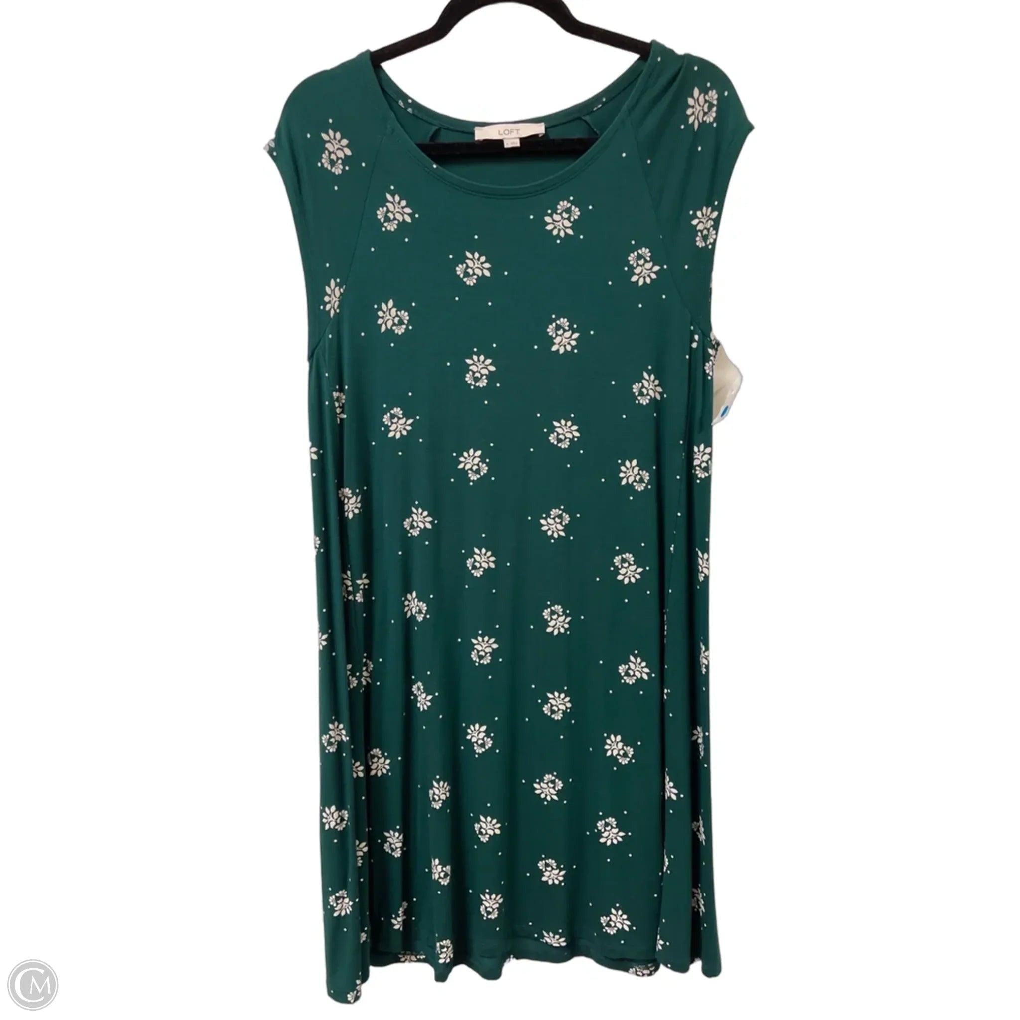 Dress Casual Short By Loft In Green, Size: M