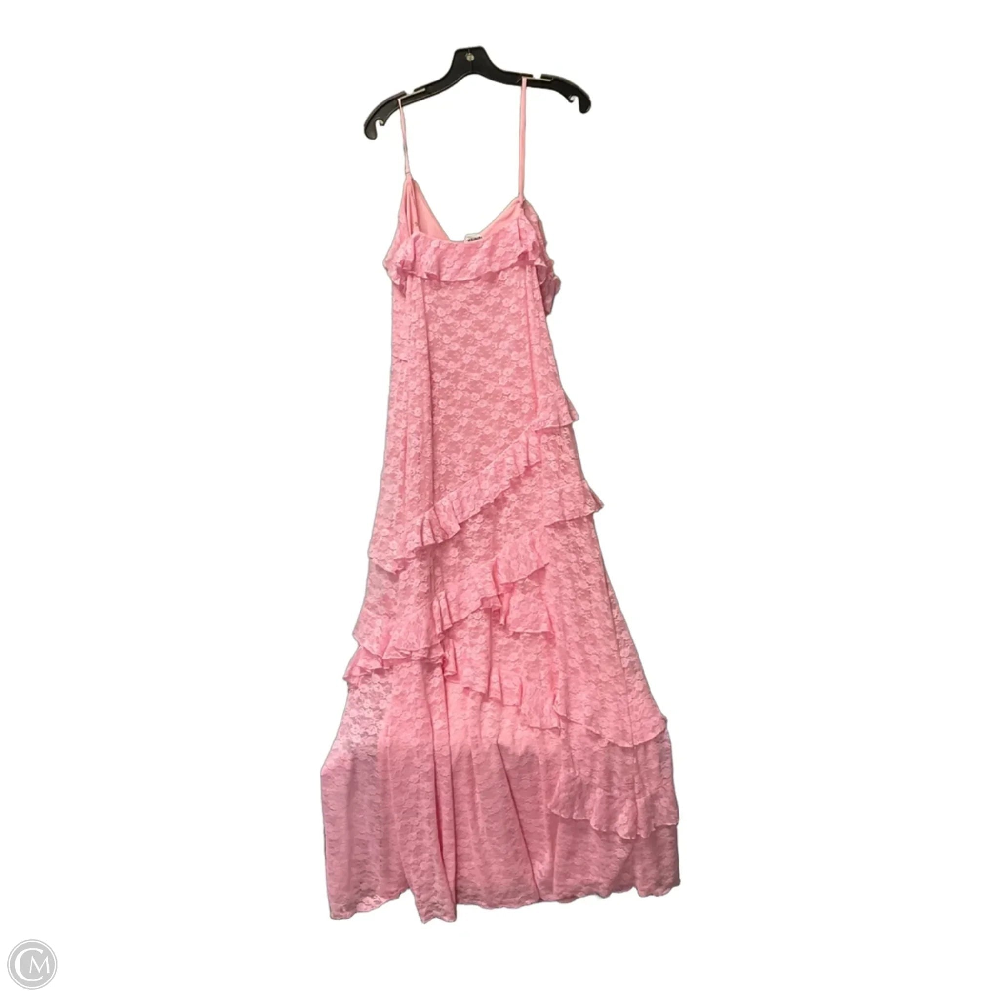 Dress Casual Maxi By Clothes Mentor In Pink, Size: L