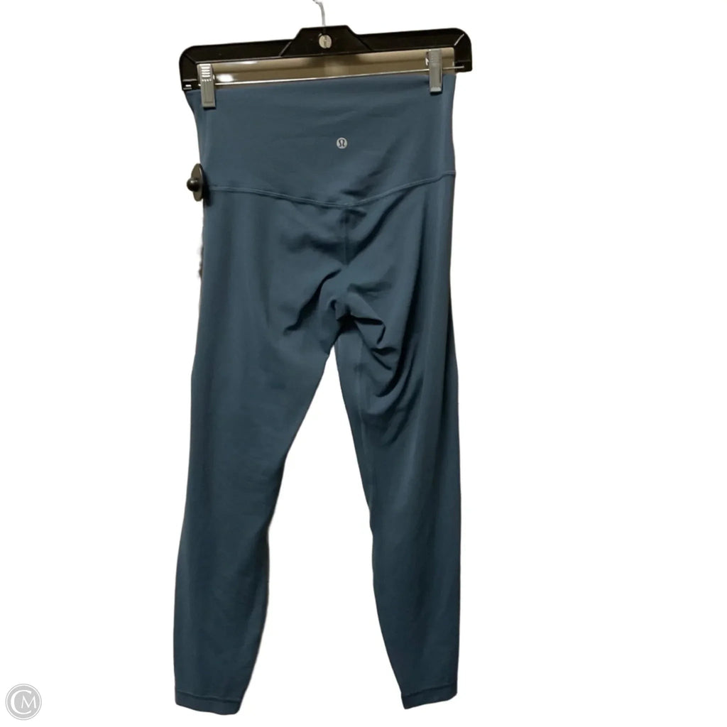 Athletic Leggings By Lululemon In Green, Size: 6
