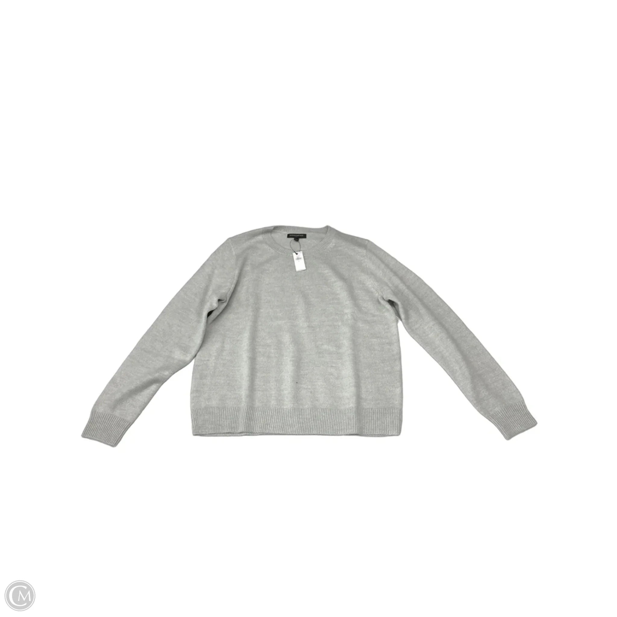 Sweater By Banana Republic In Grey, Size: L