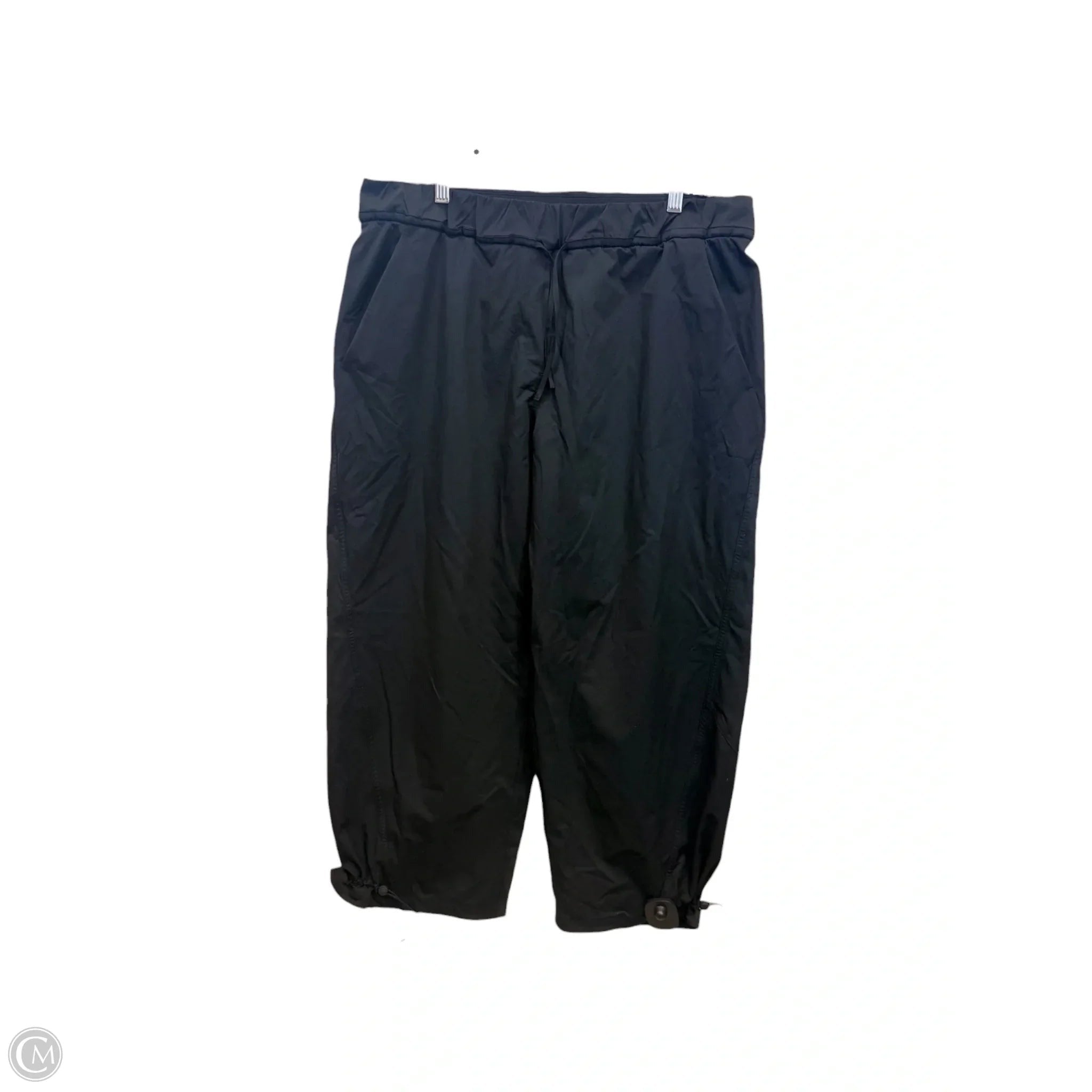 Athletic Pants By Lululemon In Black, Size: Xl