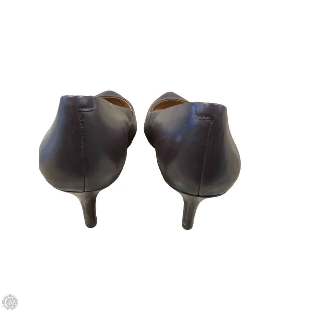 Shoes Heels Kitten By Gianni Bini In Brown, Size: 7.5