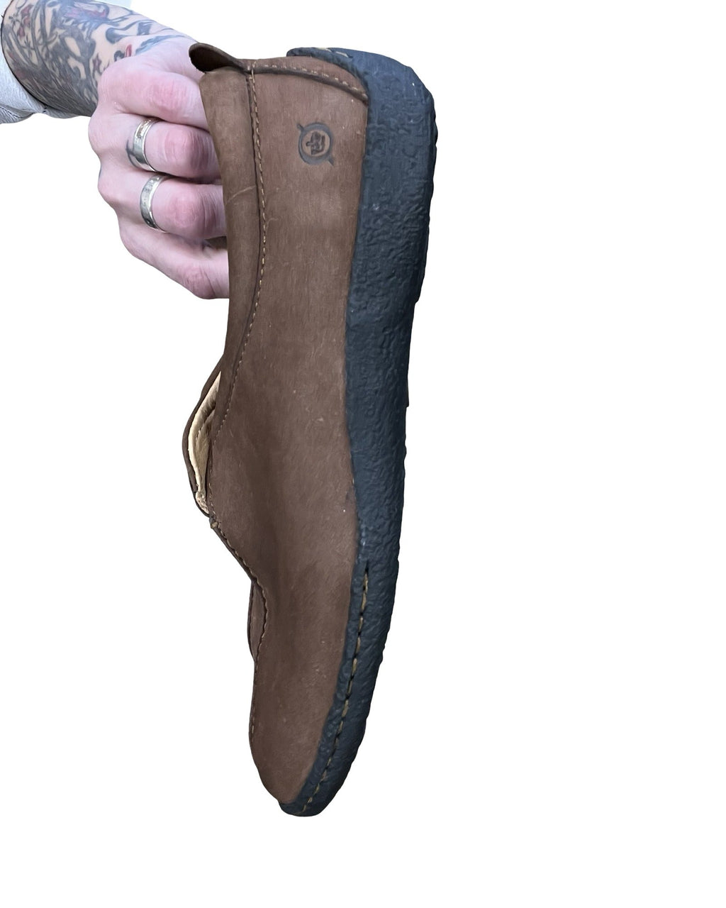 Shoes Flats By Born In Brown, Size:10