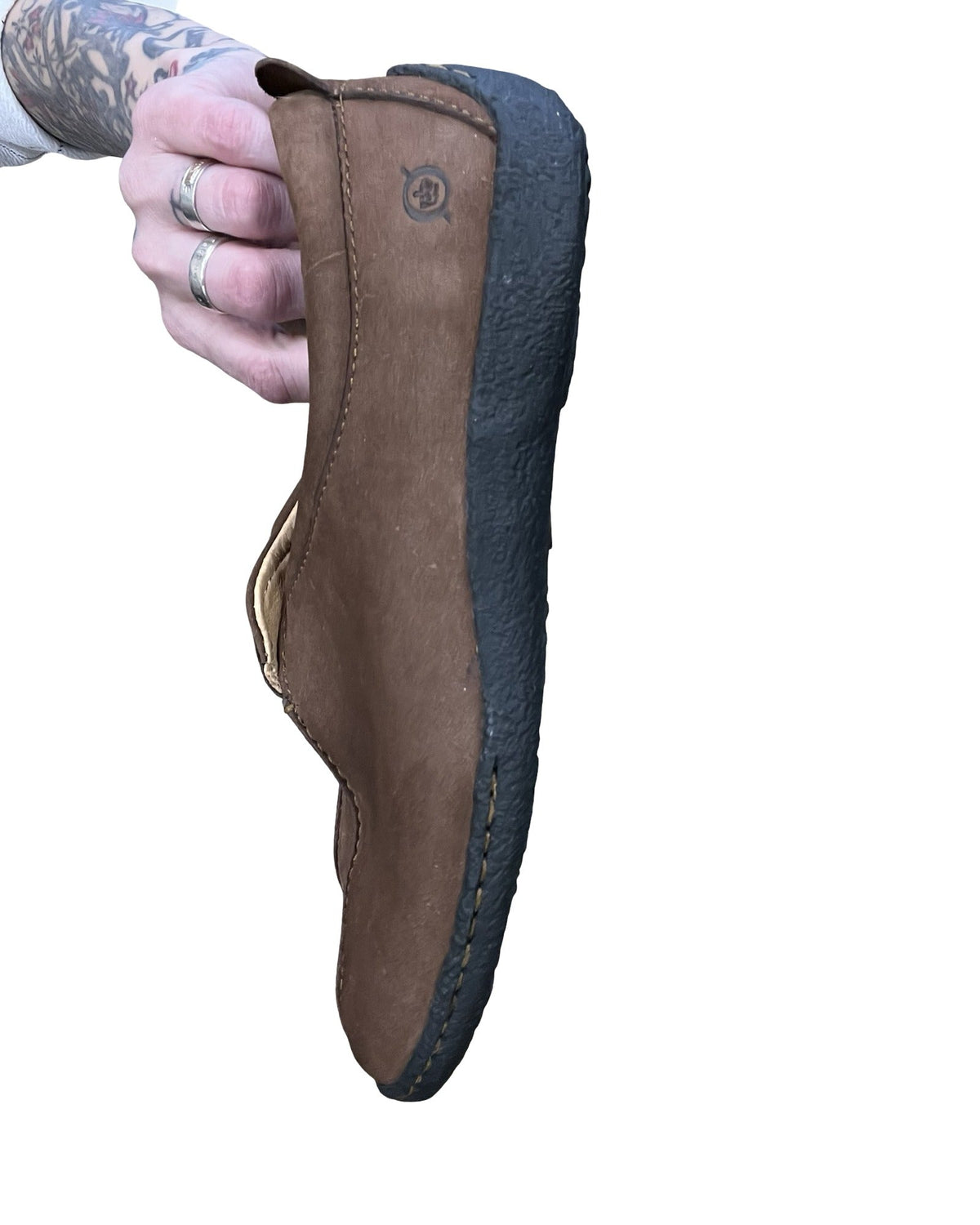 Shoes Flats By Born In Brown, Size:10