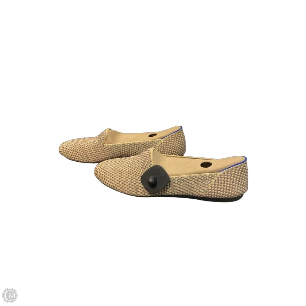Shoes Flats By Rothys In Tan, Size: 11.5
