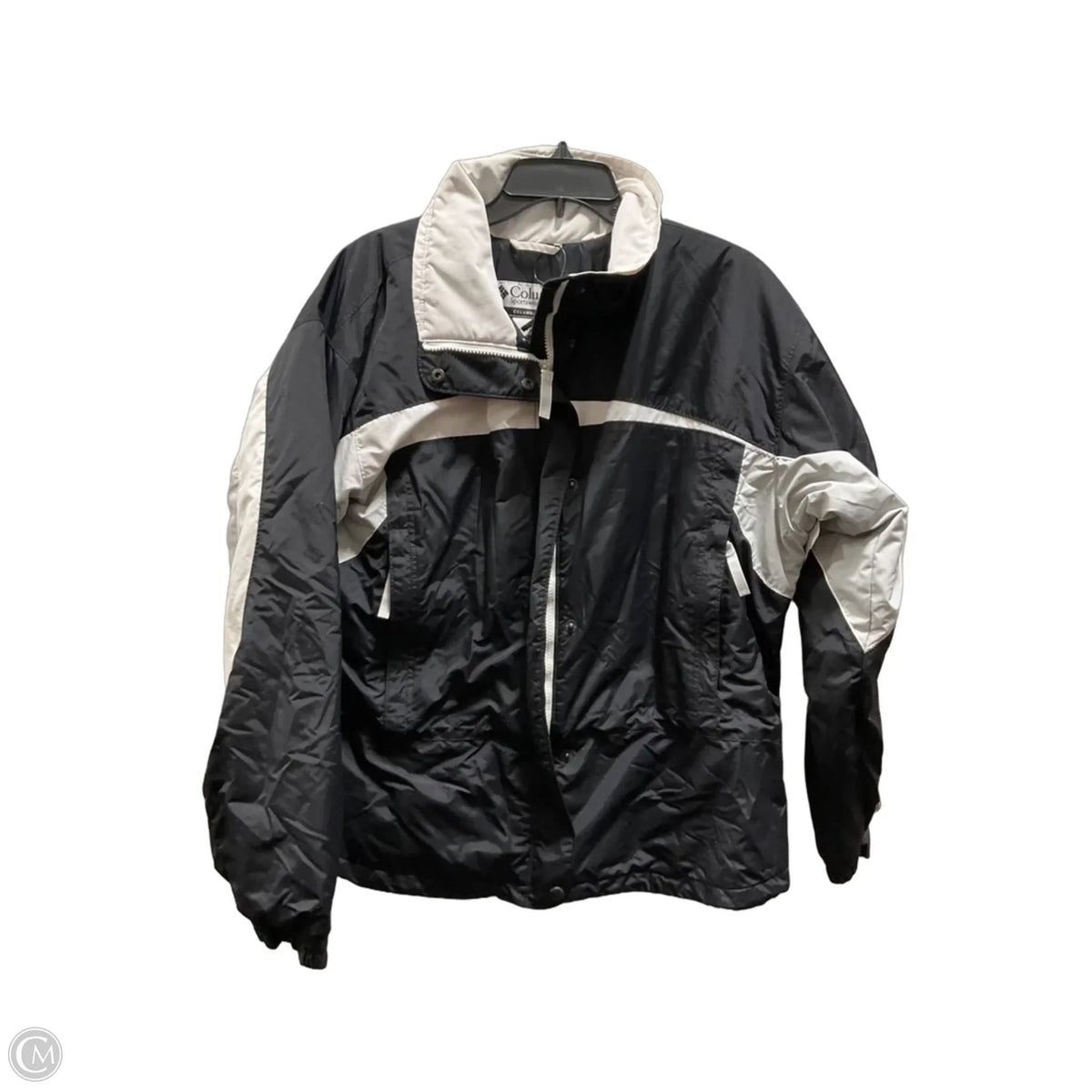 Jacket Puffer & Quilted By Columbia In Black & White, Size: Xl