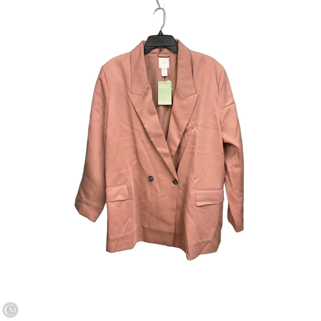 Blazer By H&m In Pink, Size: Xxl
