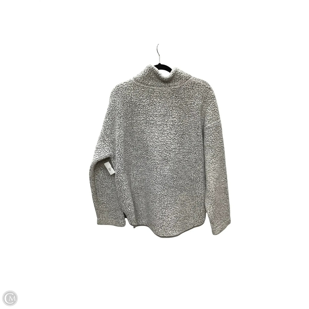 Jacket Faux Fur & Sherpa By Old Navy In Grey, Size: Xl