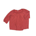 Top 3/4 Sleeve By Lands End In Orange, Size:3X