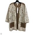 Cardigan By Chicos In Cream, Size: 16/18 XL
