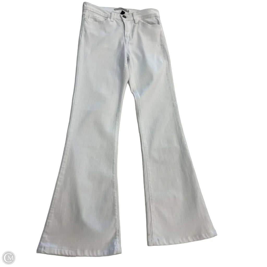 Jeans Boot Cut By Flying Monkey In White, Size: 4