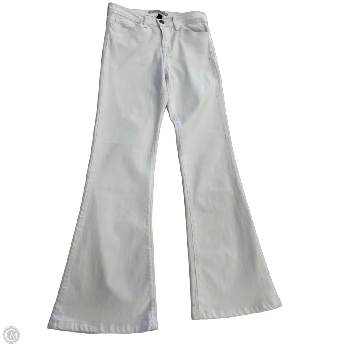 Jeans Boot Cut By Flying Monkey In White, Size: 4