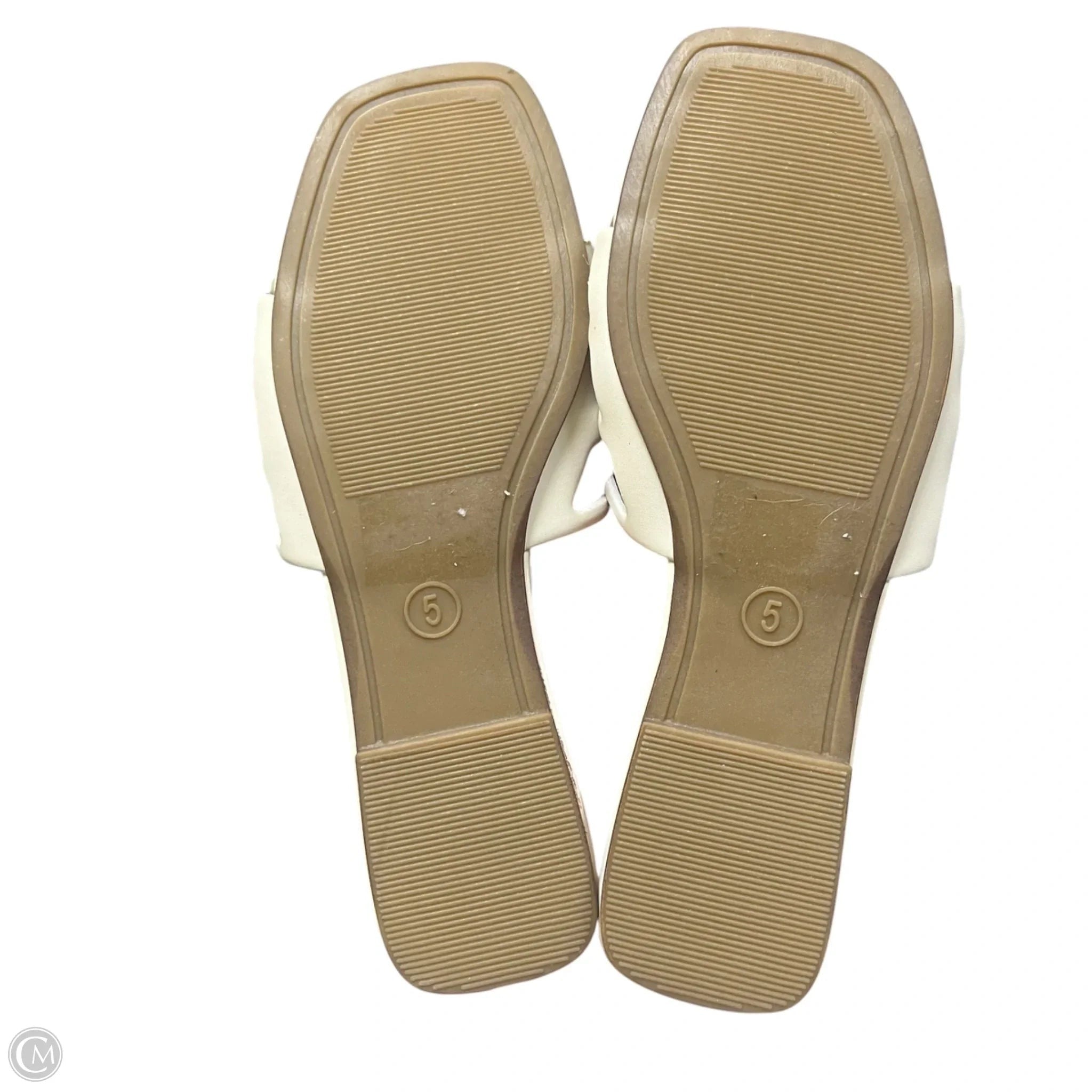 Sandals Flats By A New Day In White, Size: 5
