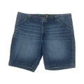 Shorts By Lee In Blue Denim, Size:20
