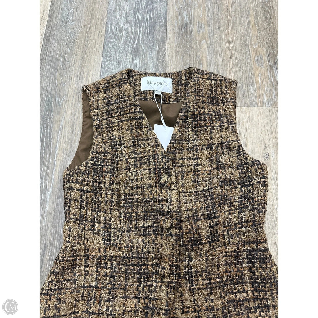 Vest Other By Lucy Paris In Brown, Size: Xs