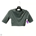 Athletic Top Short Sleeve By Gym Shark In Green, Size: S