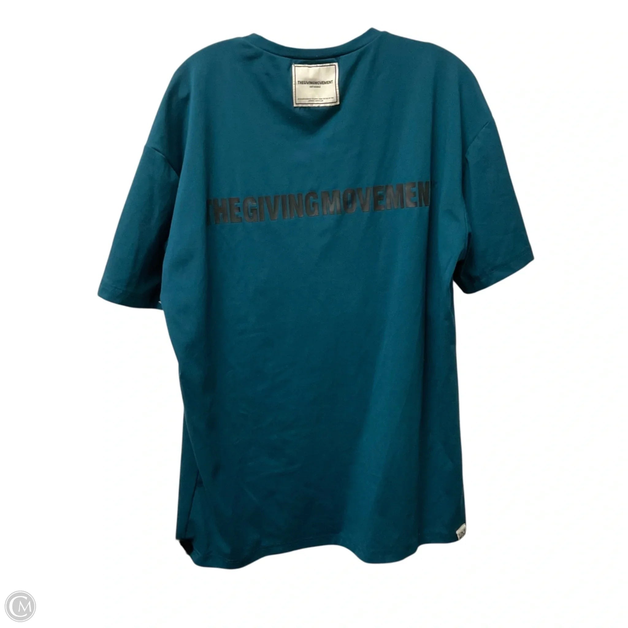 Top Short Sleeve By Clothes Mentor In Teal, Size: M