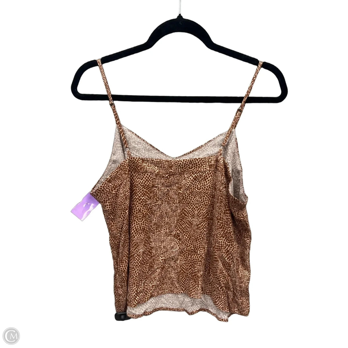 Top Sleeveless By A New Day In Animal Print, Size: M