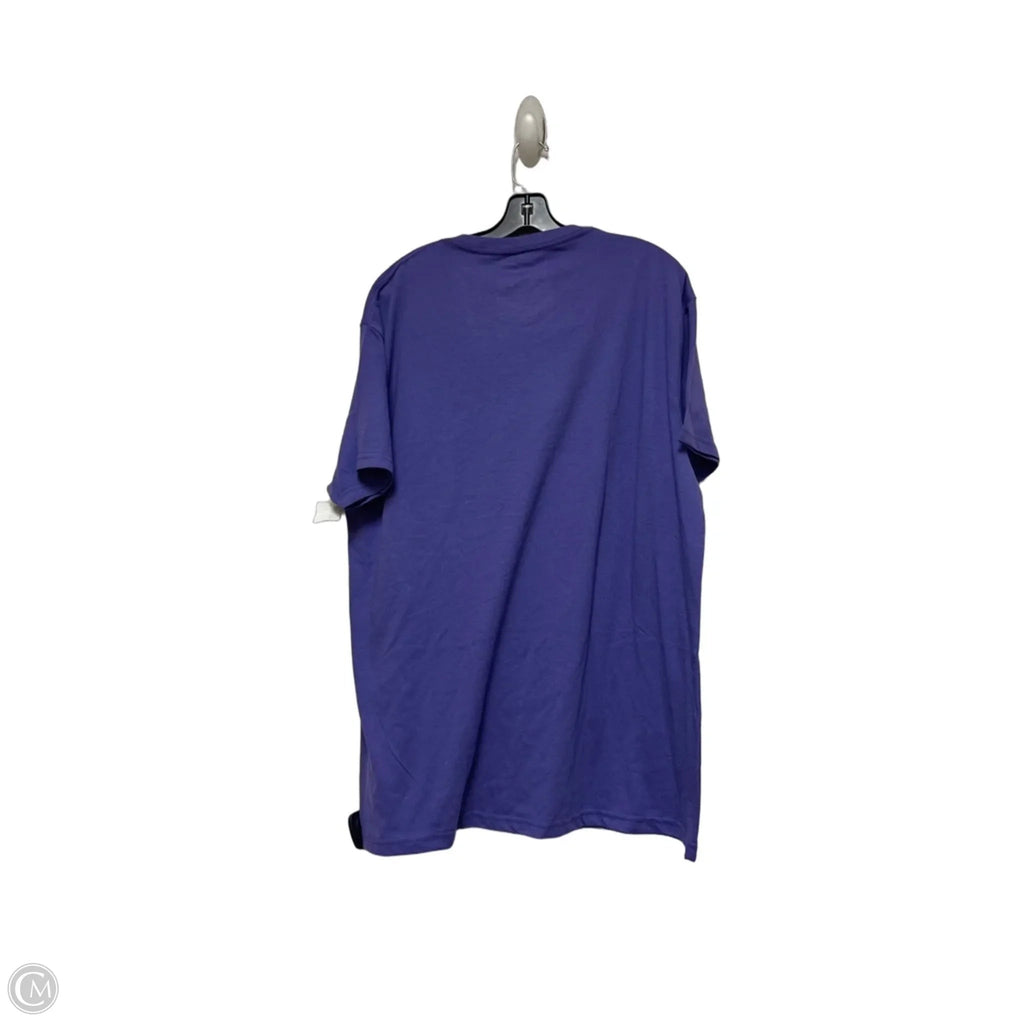Top Short Sleeve Basic By Clothes Mentor In Purple, Size: Xl