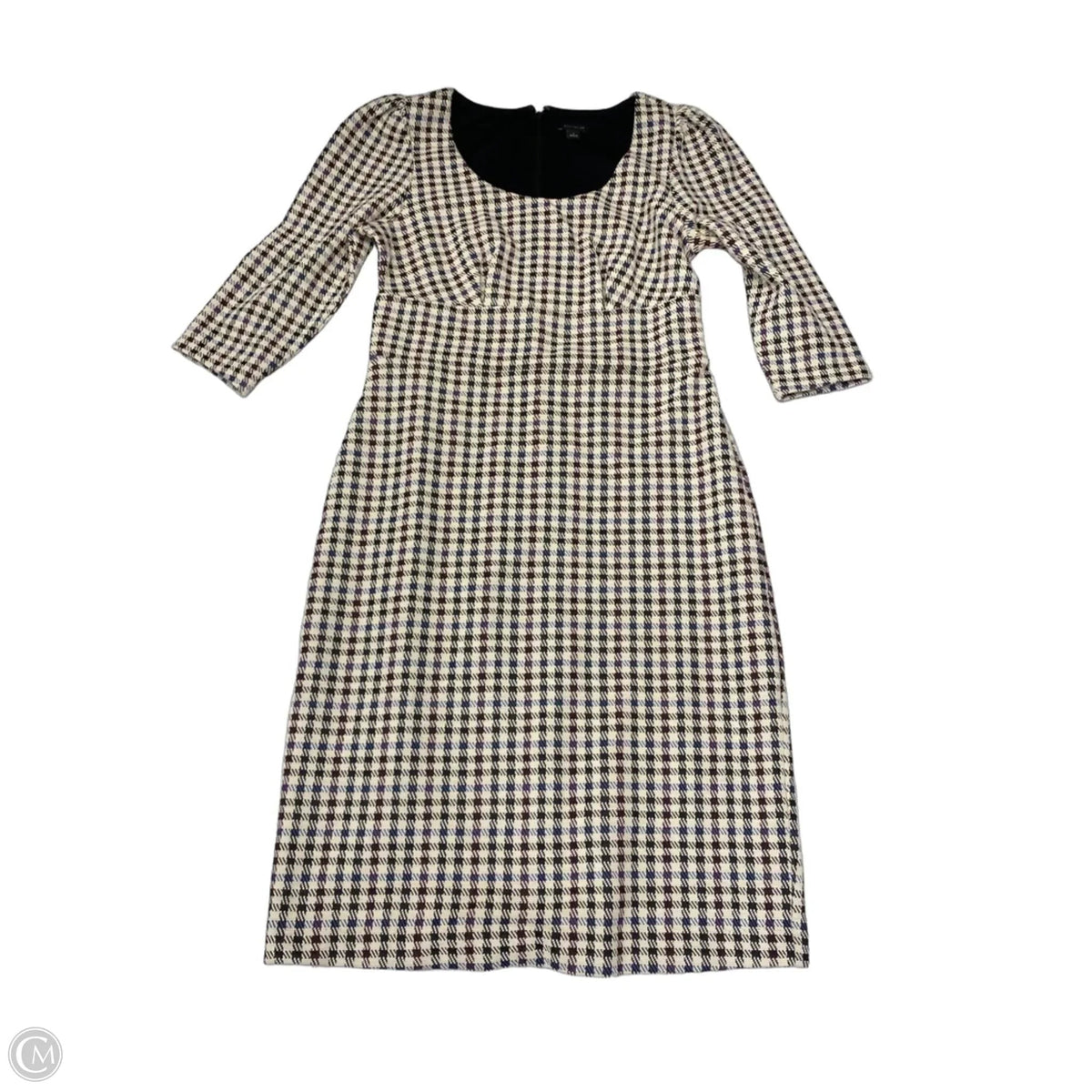 Dress Casual Midi By Ann Taylor In Multi-colored, Size: Xs