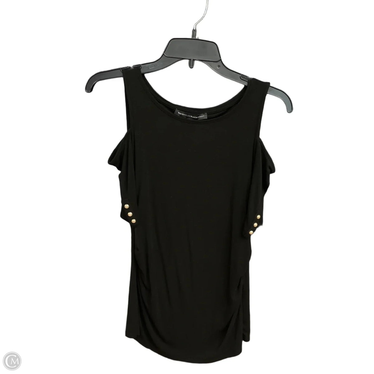 Top Sleeveless By White House Black Market In Black, Size: Xs