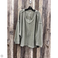 Top Long Sleeve By Free People In Green, Size: M