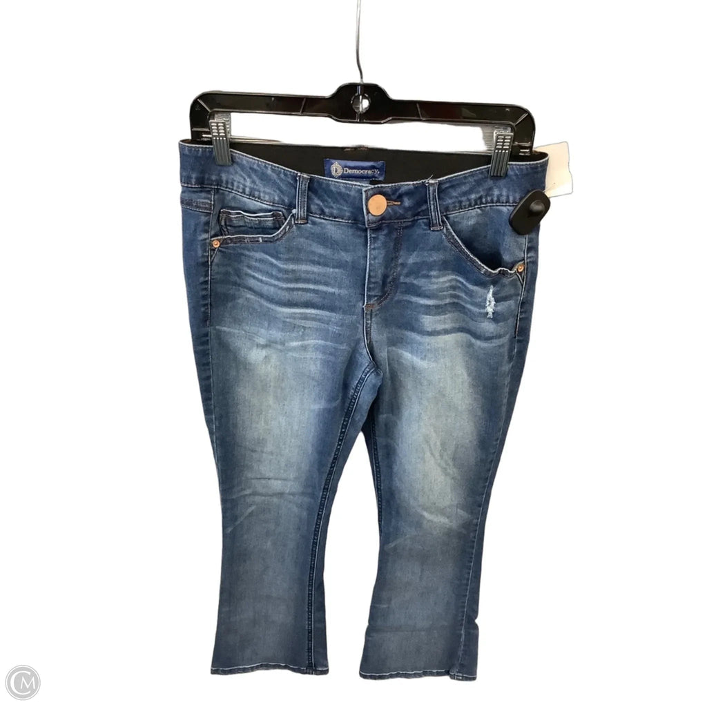 Jeans Flared By Democracy In Blue Denim, Size: 6p