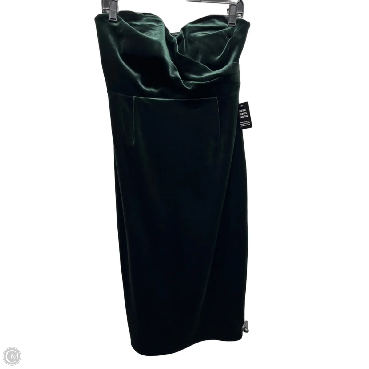Dress Party Midi By Express In Green, Size: M