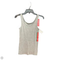 Top Sleeveless Basic By Merona In Grey, Size: M