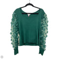 Blouse Long Sleeve By No Boundaries In Green, Size: Xl