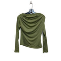 Top Long Sleeve By Abercrombie And Fitch In Green, Size: Xs