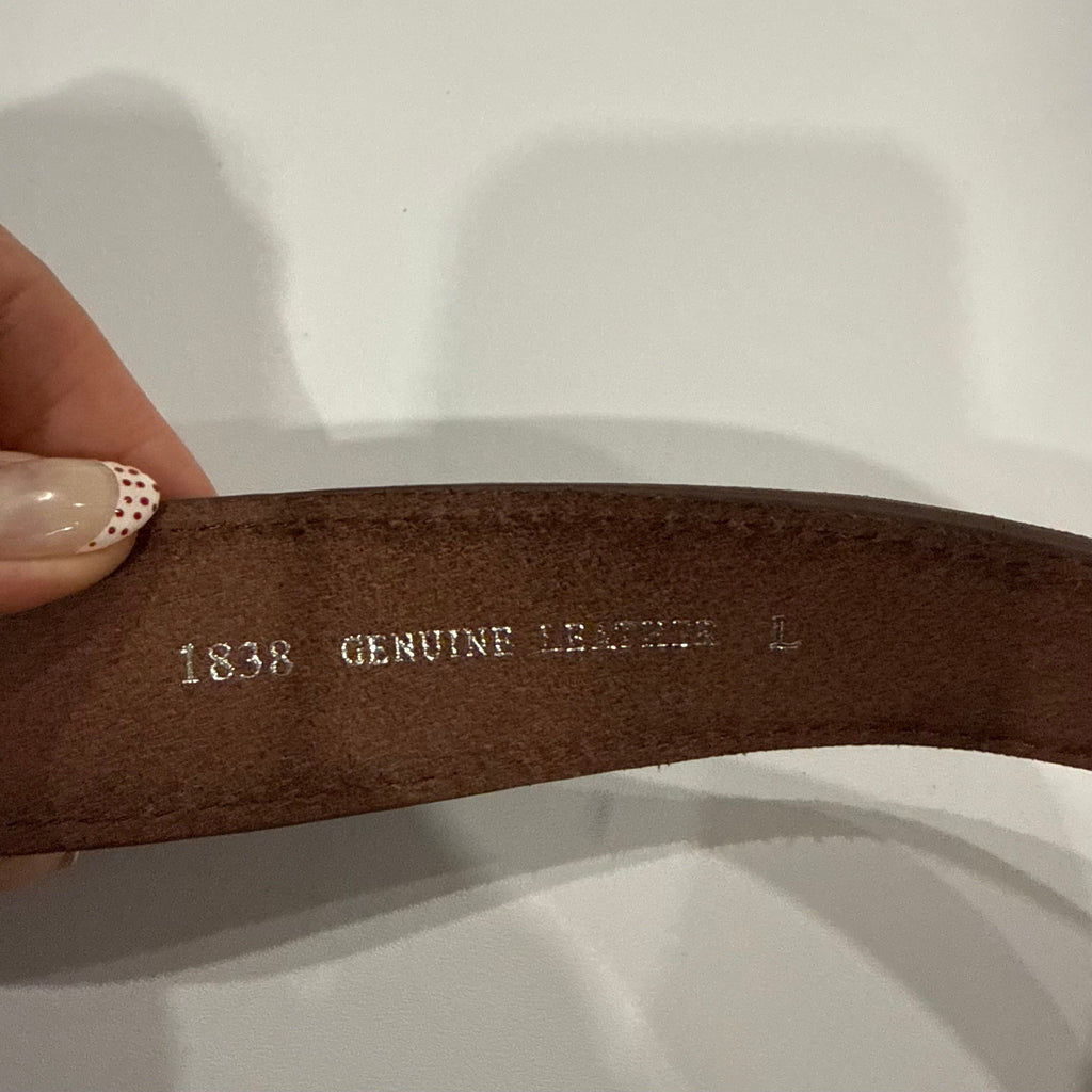 Belt Leather By Clothes Mentor, Size: Large