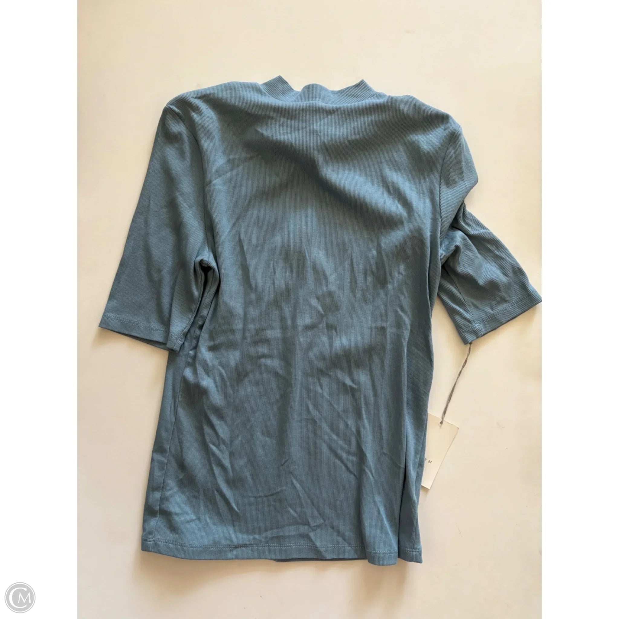 Top Short Sleeve By A New Day In Blue, Size: S