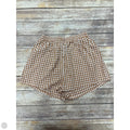 Shorts By Cme In Checkered Pattern, Size: Xl