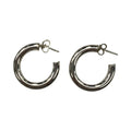Earrings Hoop By Clothes Mentor In Silver