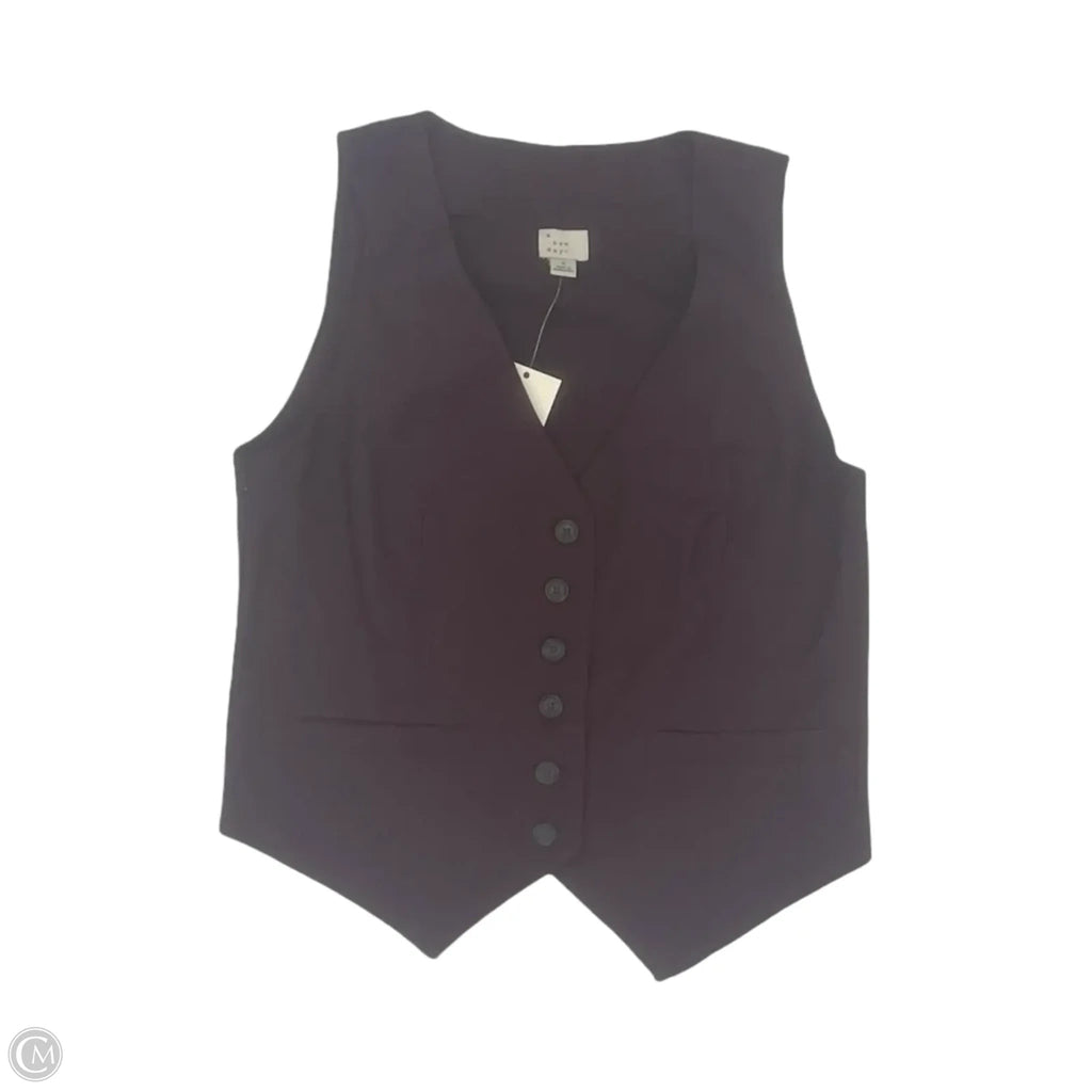 Vest Other By A New Day In Maroon, Size: S