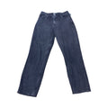 Jeans Straight By Abercrombie And Fitch In Grey Denim, Size:4