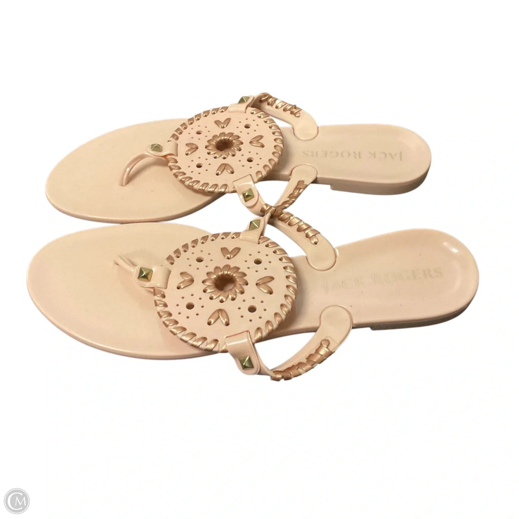 Sandals Flip Flops By Jack Rogers In Pink, Size: 9